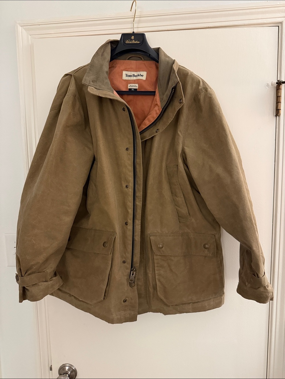 Tom Beckbe Tensaw Jacket in Tobacco